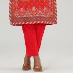 Womens Red Three Piece Set - Image 3